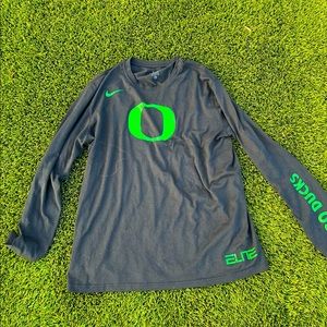 Nike Oregon Ducks dry fit long sleeve